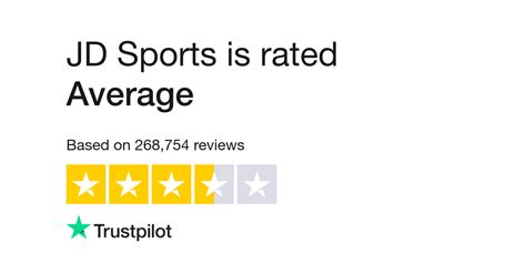 jd sports ratings